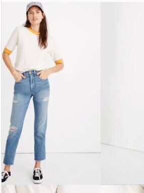 Madewell Rivet & Thread Perfect Vintage High Rise Jeans 30 NWOT